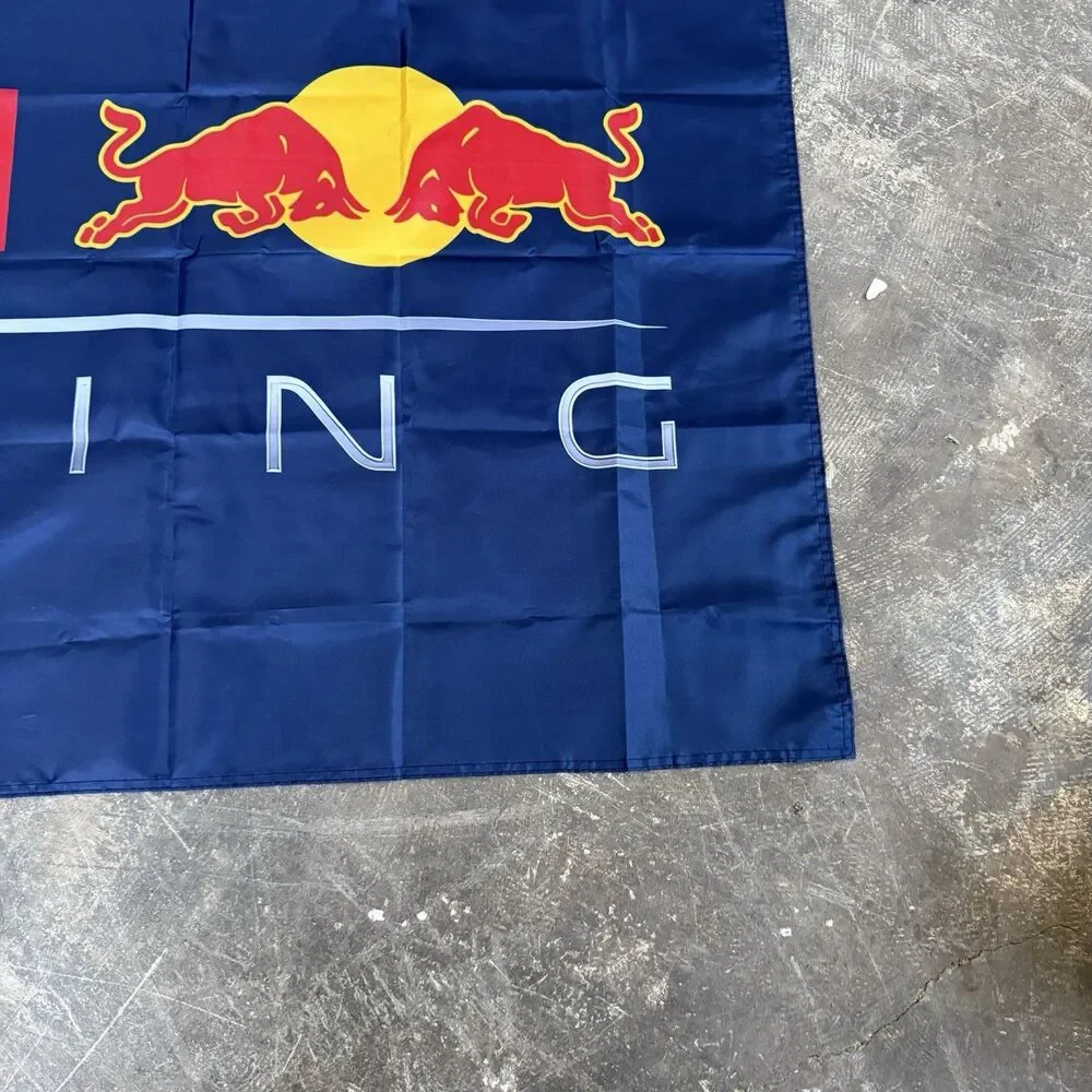 RED BULL RACING 3'X5' FLAG BANNER FORMULA 1 RACING MAN CAVE SHOP - Picture 4 of 5
